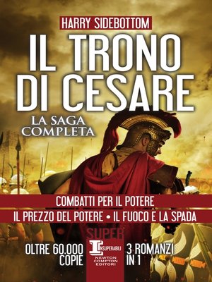 cover image of Il trono di Cesare. La saga completa